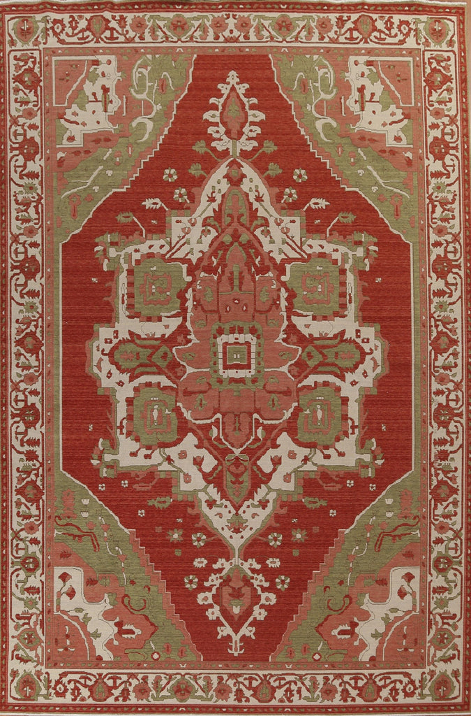 Geometric Heriz Serapi Oriental Area Rug 10x13