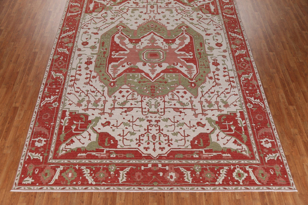 Geometric Heriz Serapi Oriental Area Rug 10x13