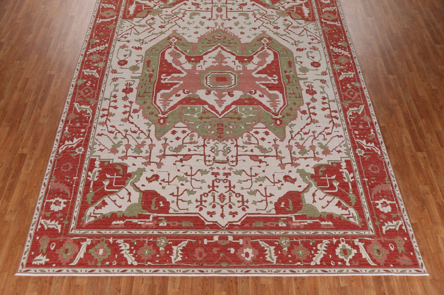 Geometric Heriz Serapi Oriental Area Rug 10x13