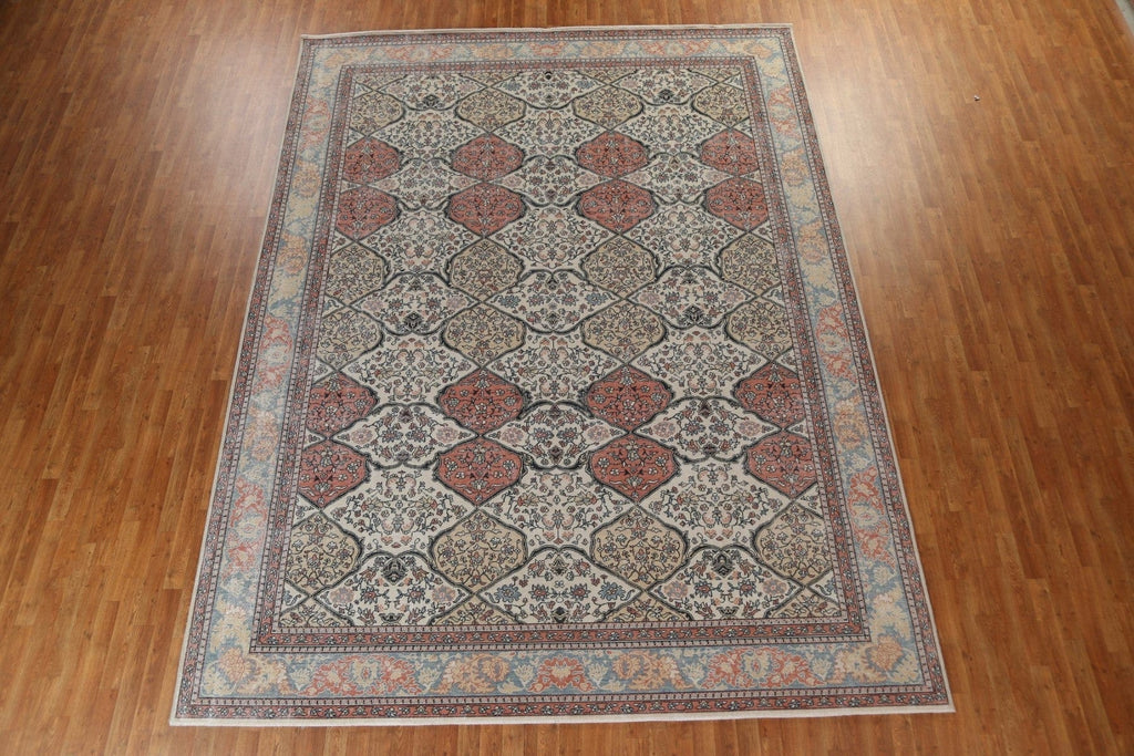 Geometric Bakhtiari Oriental Area Rug 10x13