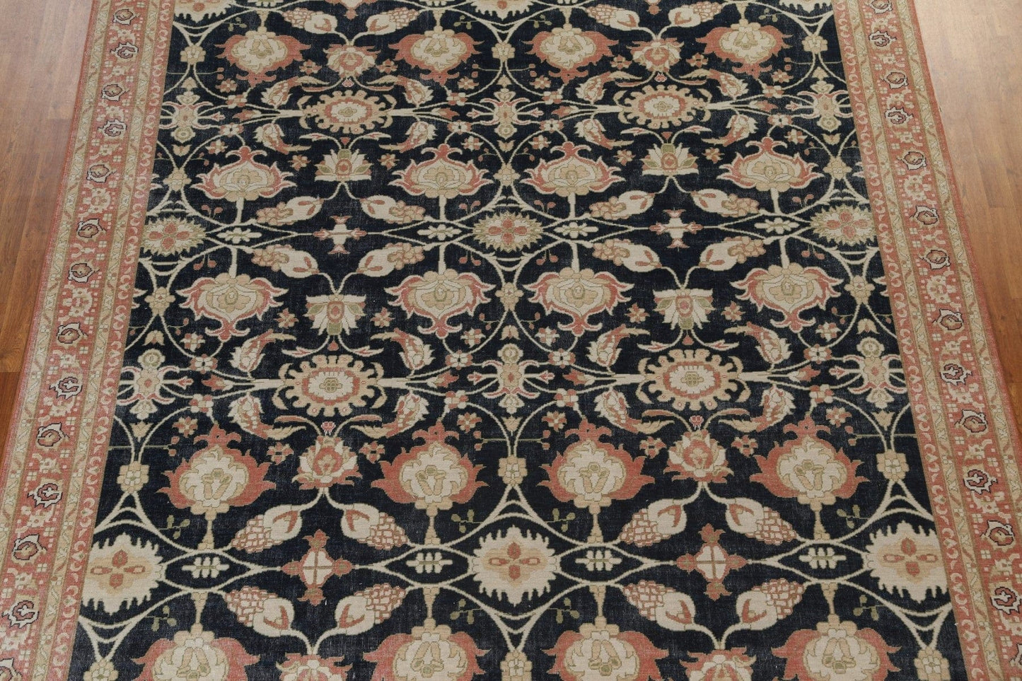 All-Over Sultanabad Ziegler Turkish Area Rug 10x13