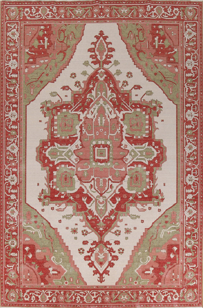 Geometric Heriz Serapi Oriental Area Rug 10x13