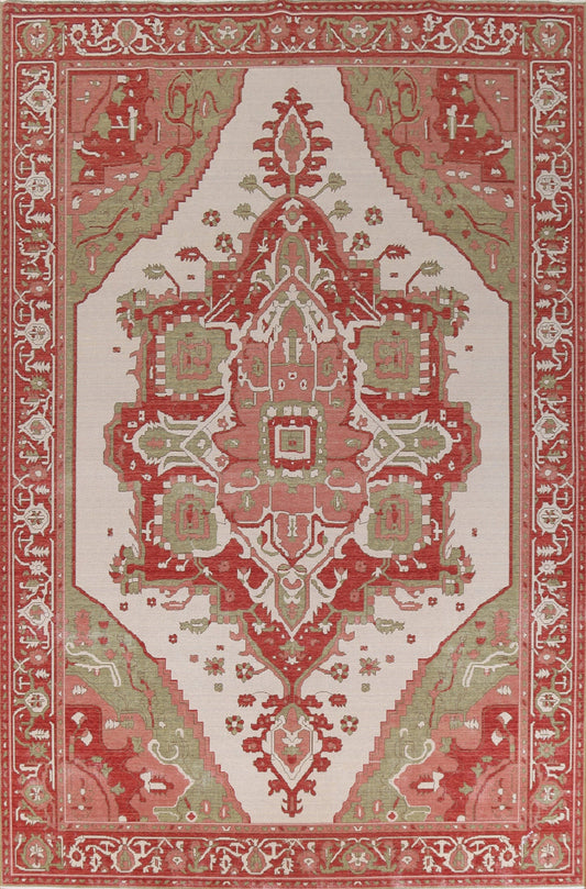 Geometric Heriz Serapi Oriental Area Rug 10x13