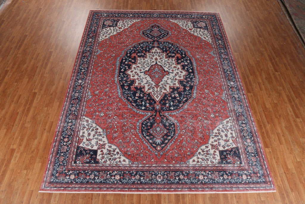 Sarouk Farahan Handmade Oriental Area Rug 10x13