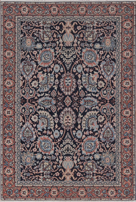 Floral Sultanabad Ziegler Turkish Wool Rug 4x6