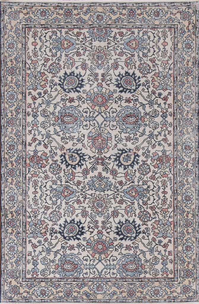 Handmade Sultanabad Ziegler Turkish Area Rug 4x6