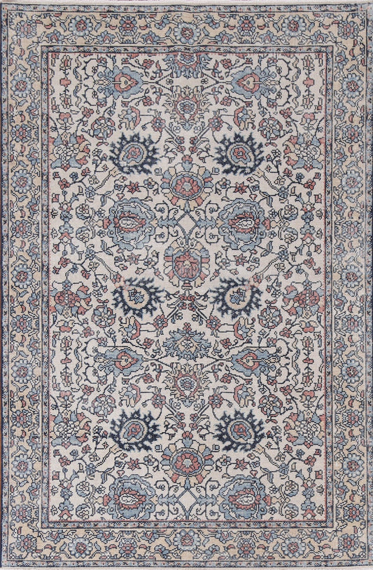 Handmade Sultanabad Ziegler Turkish Area Rug 4x6