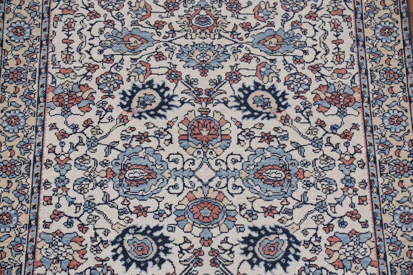 Hand-Knotted Sultanabad Ziegler Oriental Wool Rug 4x6