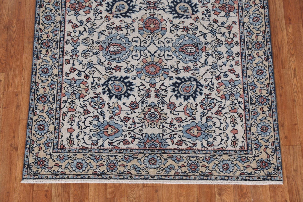 Hand-Knotted Sultanabad Ziegler Oriental Wool Rug 4x6