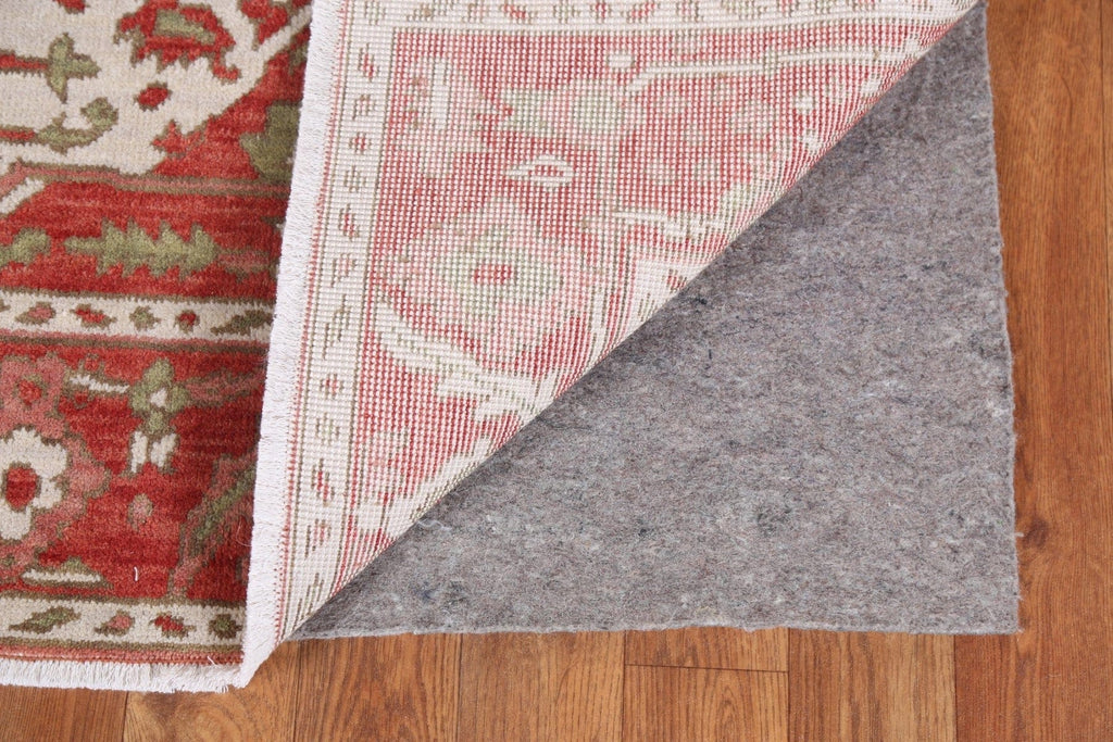 Geometric Heriz Serapi Turkish Wool Rug 4x6