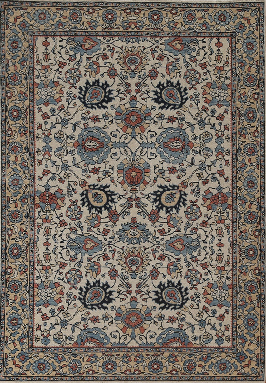 Floral Sultanabad Ziegler Oriental Area Rug 5x7