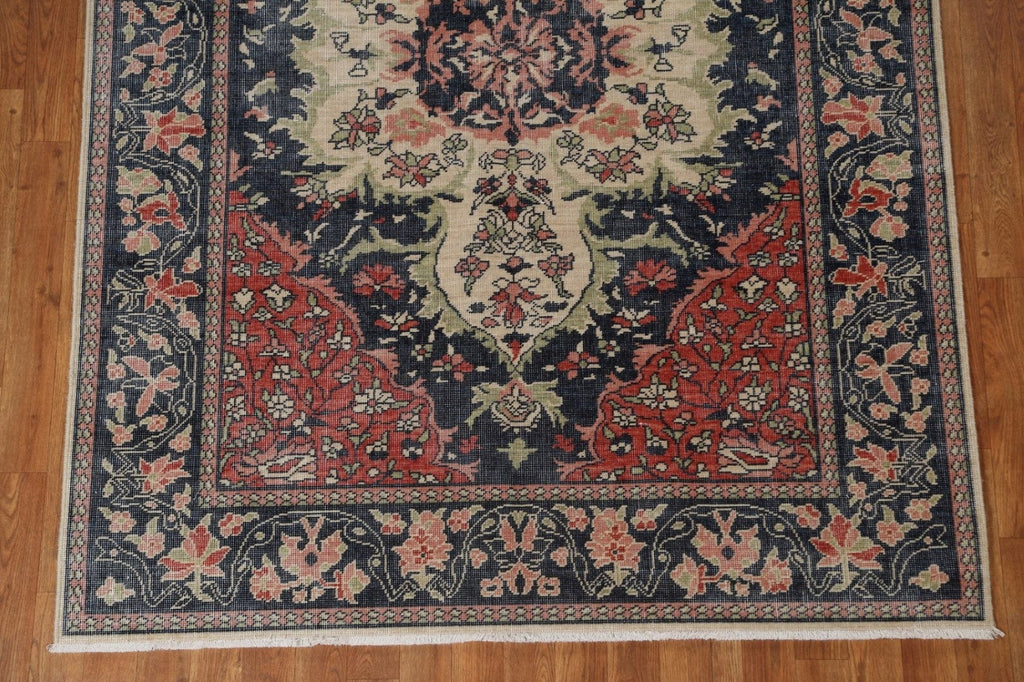 Geometric Sarouk Farahan Turkish Area Rug 5x7