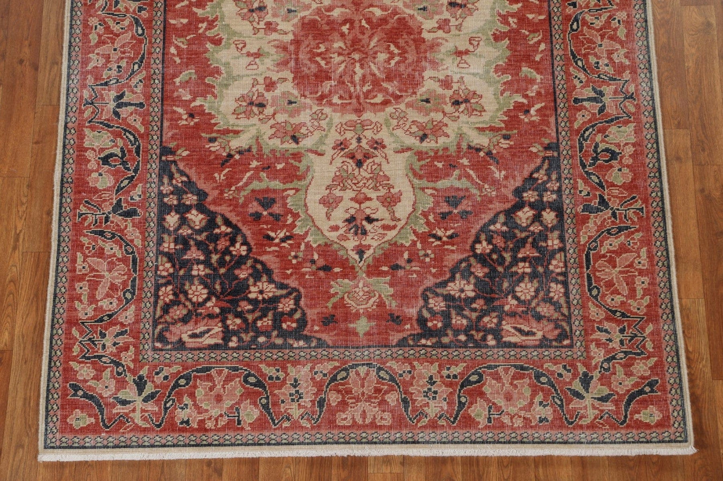 Geometric Wool Sarouk Farahan Oriental Area Rug 5x7