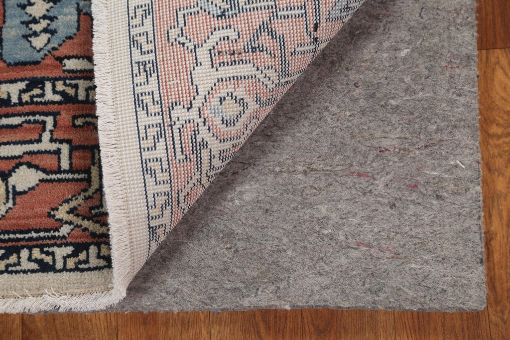 Geometric Heriz Serapi Turkish Area Rug 5x7