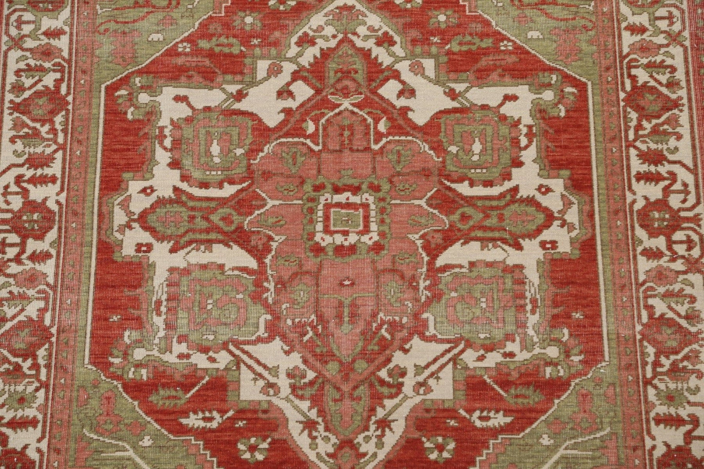 Geometric Heriz Serapi Oriental Area Rug 5x7