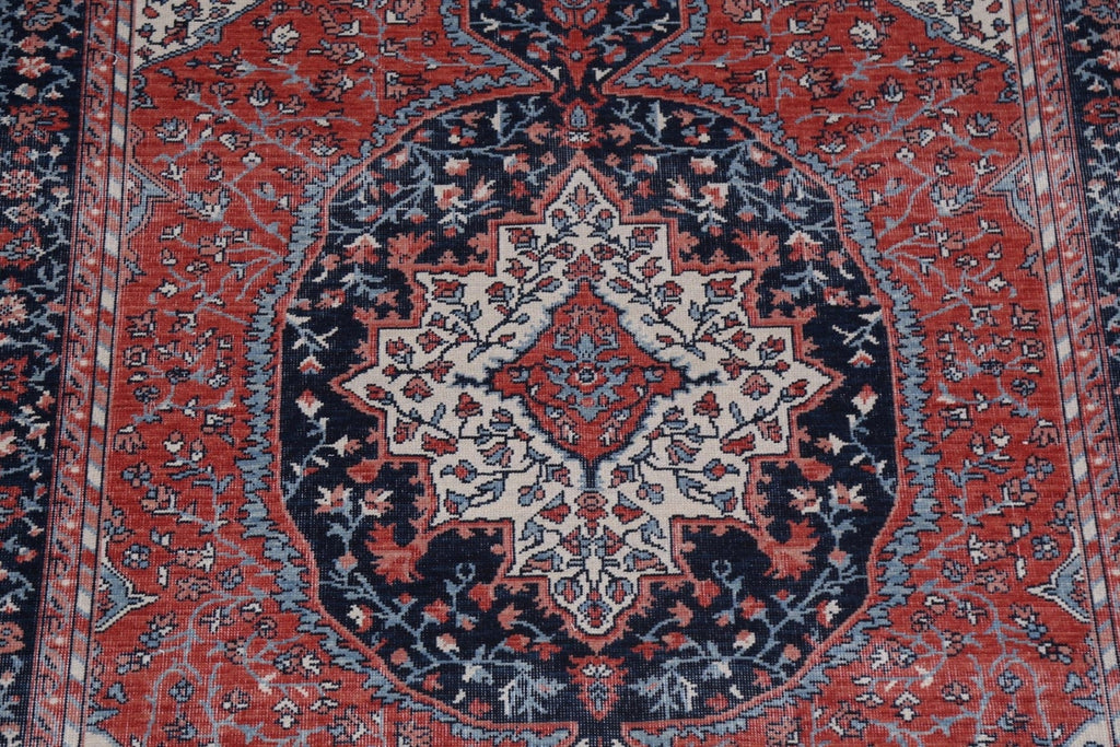 Geometric Sarouk Farahan Oriental Area Rug 5x7