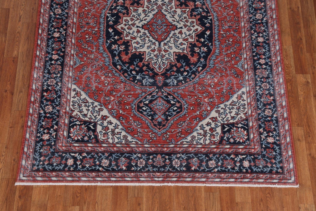 Geometric Sarouk Farahan Oriental Area Rug 5x7