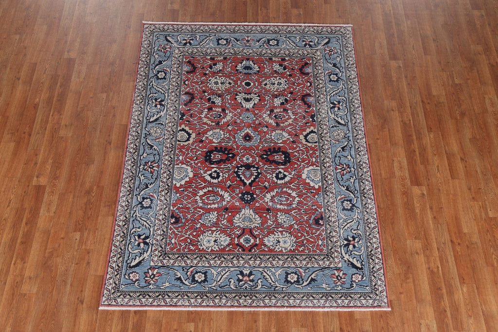 Floral Sultanabad Ziegler Wool Oriental Area Rug 5x7