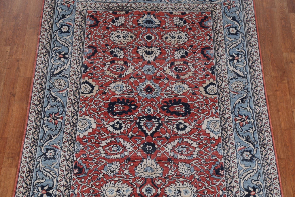 Floral Sultanabad Ziegler Wool Oriental Area Rug 5x7