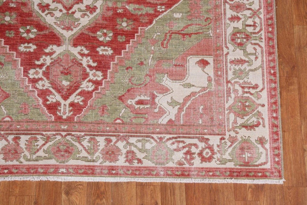 Geometric Heriz Serapi Oriental Area Rug 5x7