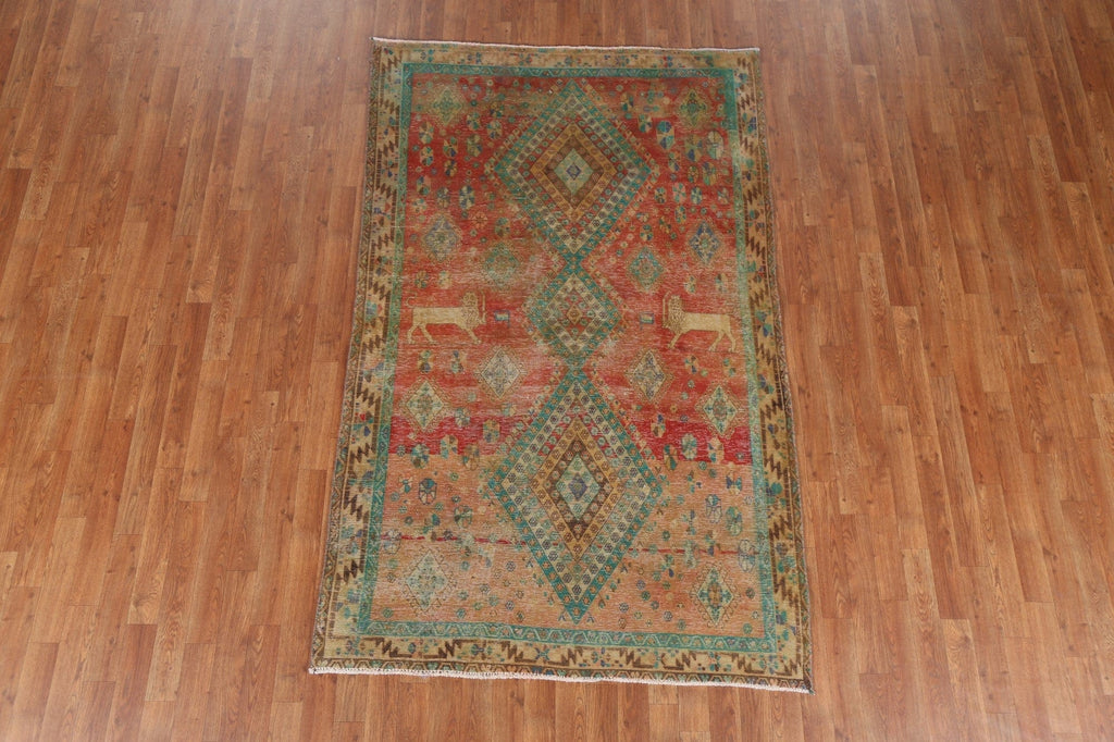 Geometric Shiraz Persian Area Rug 5x7