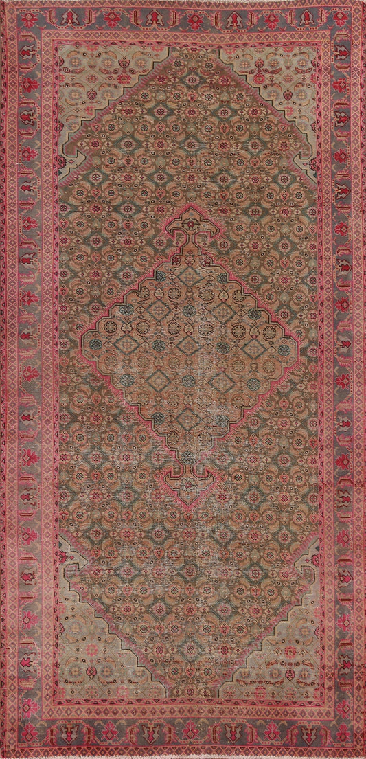 Geometric Tabriz Persian Area Rug 5x10