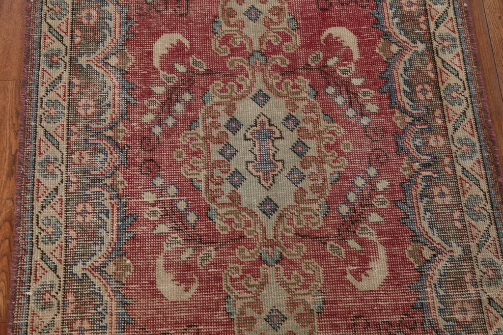 Geometric Tabriz Persian Wool Rug 3x4