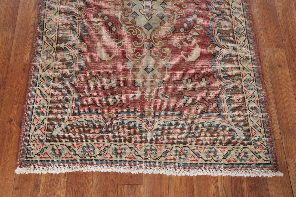 Geometric Tabriz Persian Wool Rug 3x4