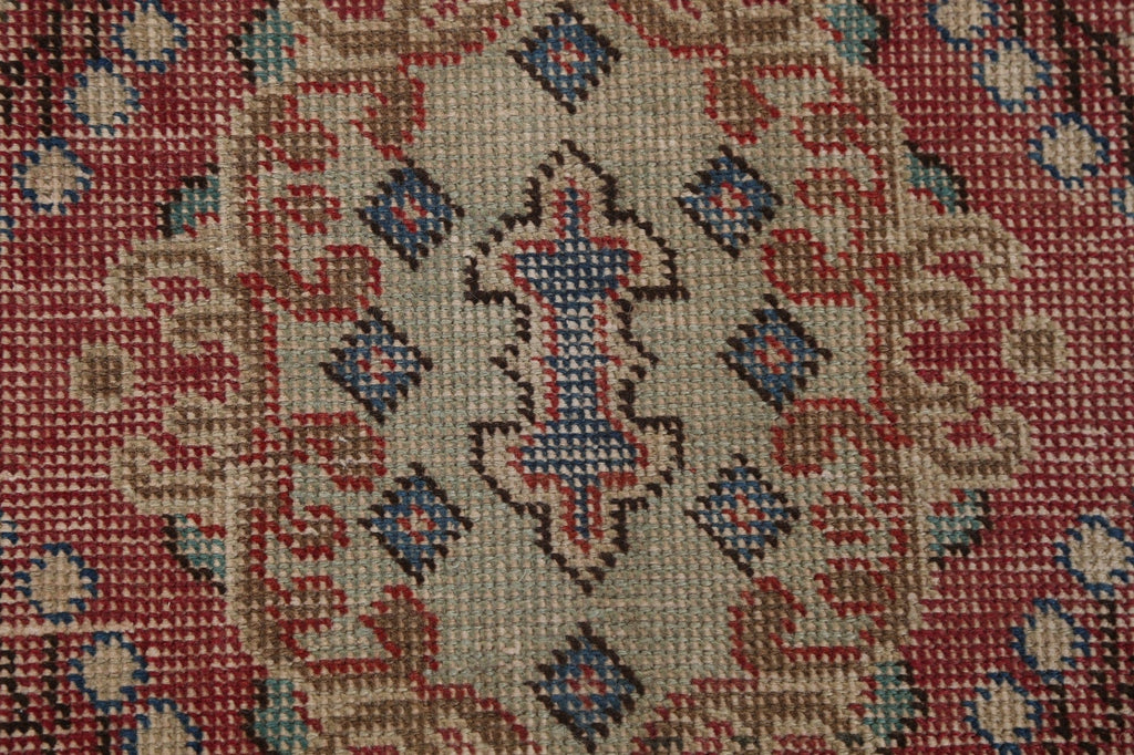 Geometric Tabriz Persian Wool Rug 3x4