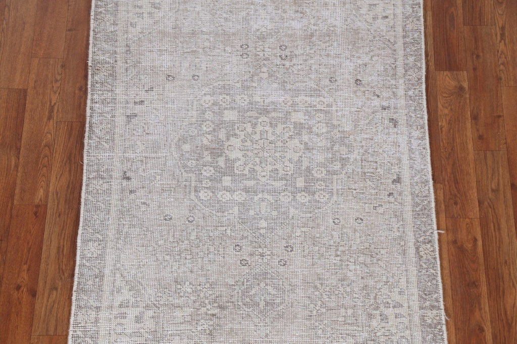 Muted Geometric Tabriz Persian Rug 3x5