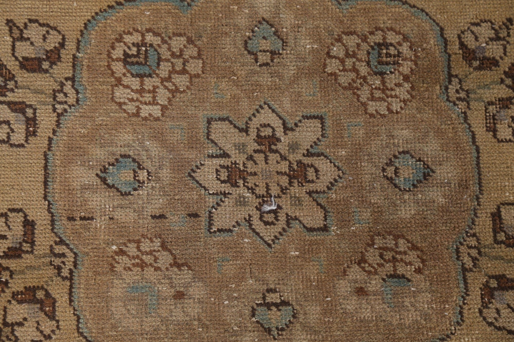 Geometric Handmade Tabriz Persian Wool Rug 3x5