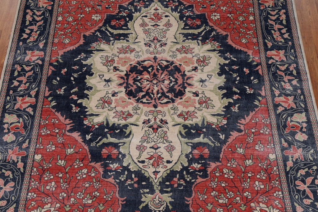 Geometric Sarouk Farahan Turkish Area Rug 8x10