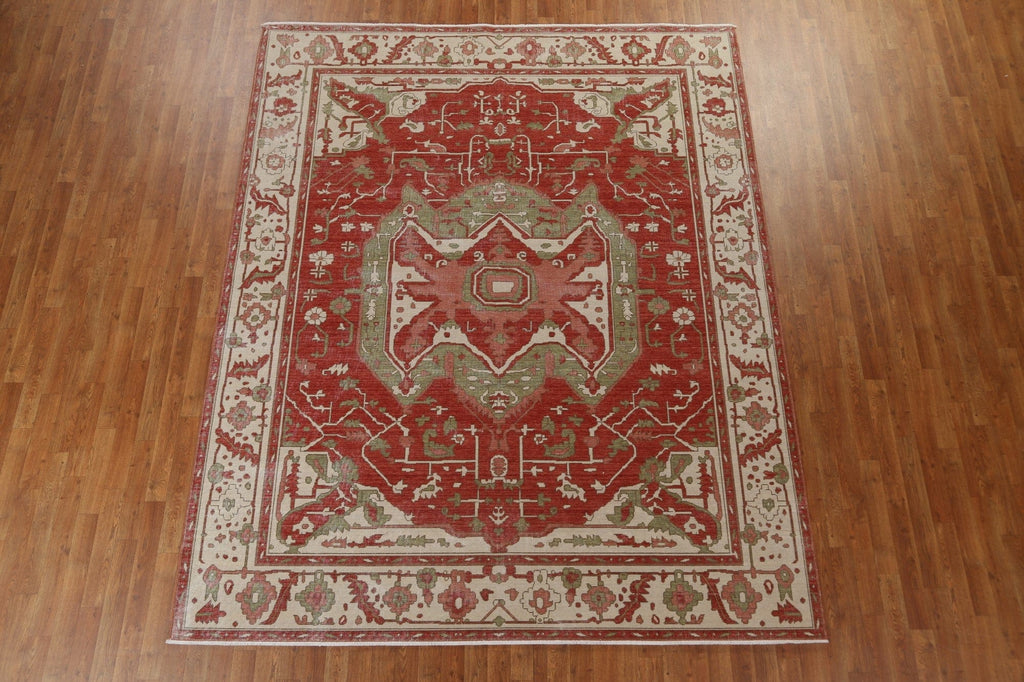 Geometric Heriz Serapi Oriental Area Rug 8x10