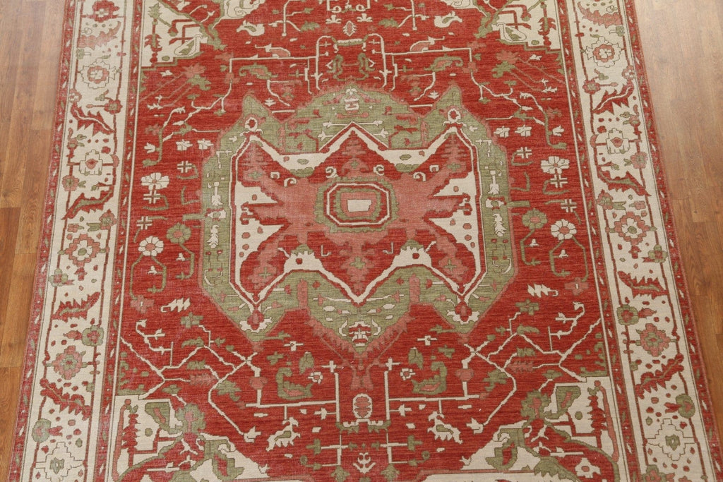 Geometric Heriz Serapi Oriental Area Rug 8x10