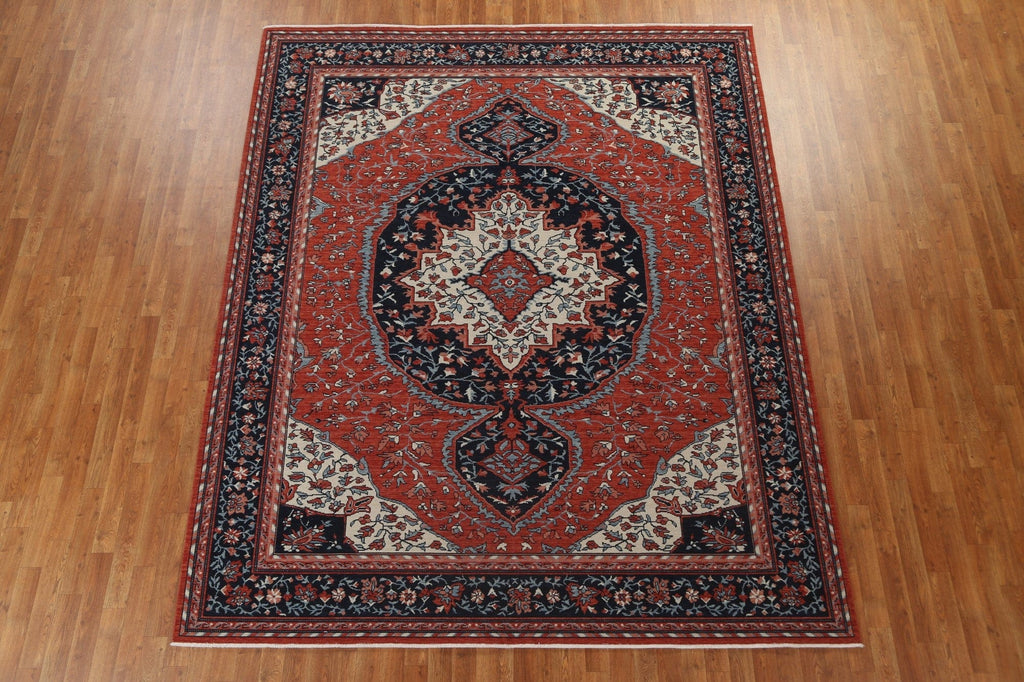 Geometric Sarouk Farahan Turkish Wool Rug 8x10