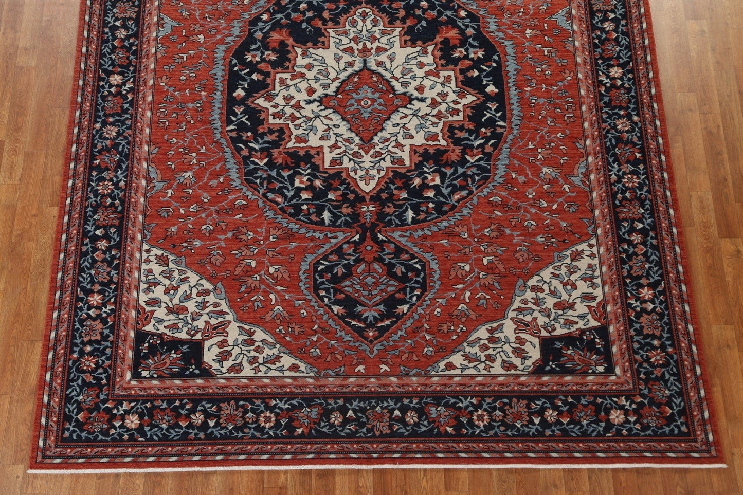 Geometric Sarouk Farahan Turkish Wool Rug 8x10