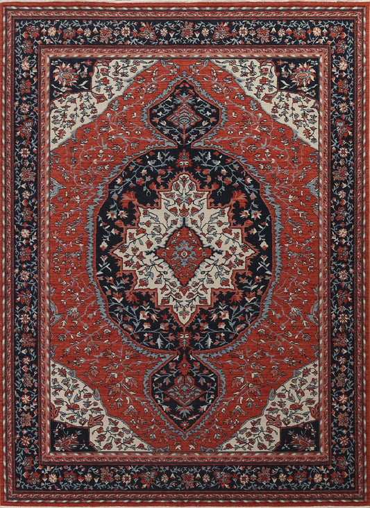 Geometric Sarouk Farahan Turkish Wool Rug 8x10