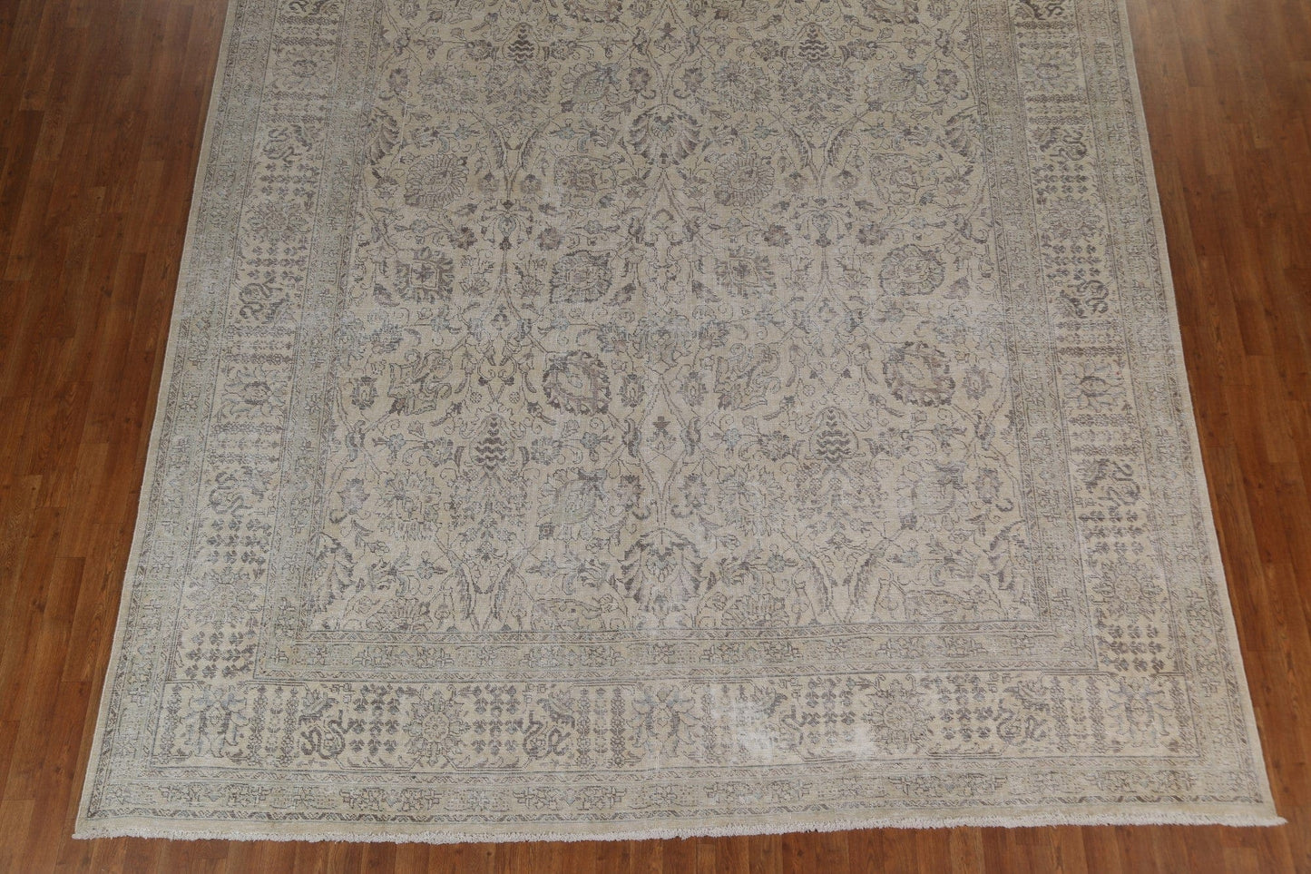 All-Over Floral Tabriz Large Persian Rug 10x17