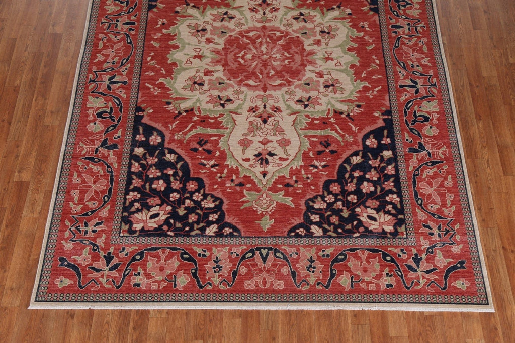 Geometric Sarouk Farahan Oriental Area Rug 7x10