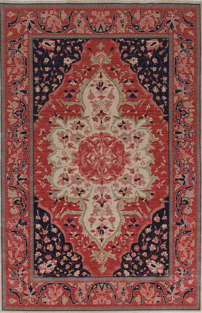 Geometric Sarouk Farahan Oriental Area Rug 7x10