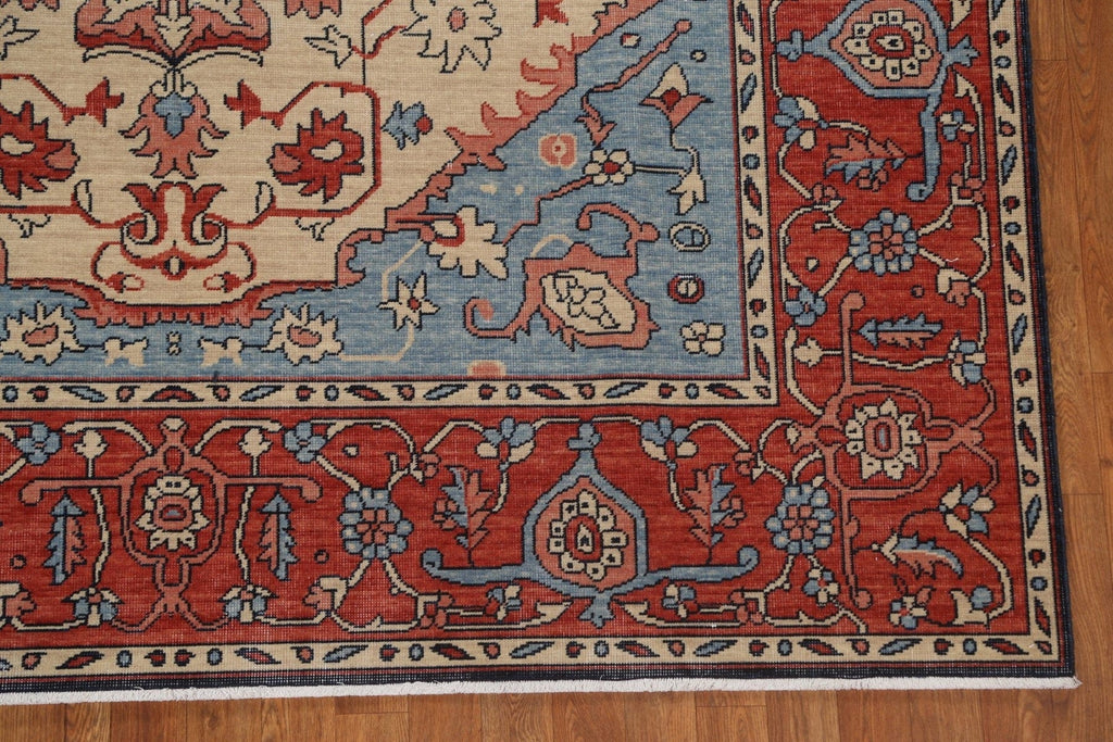 Wool Heriz Serapi Turkish Area Rug 7x10