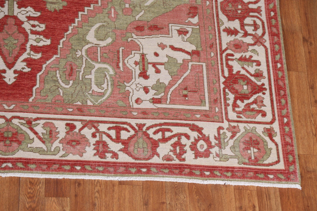 Red/ Ivory Heriz Serapi Oriental Area Rug 7x10