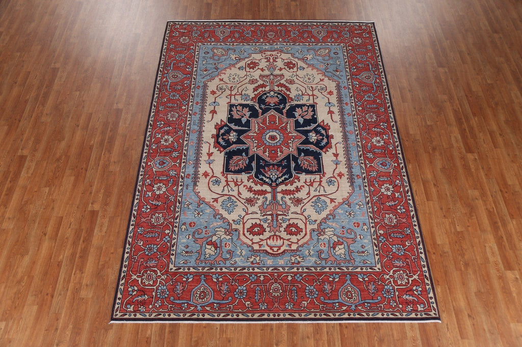 Wool Heriz Serapi Oriental Area Rug 7x10