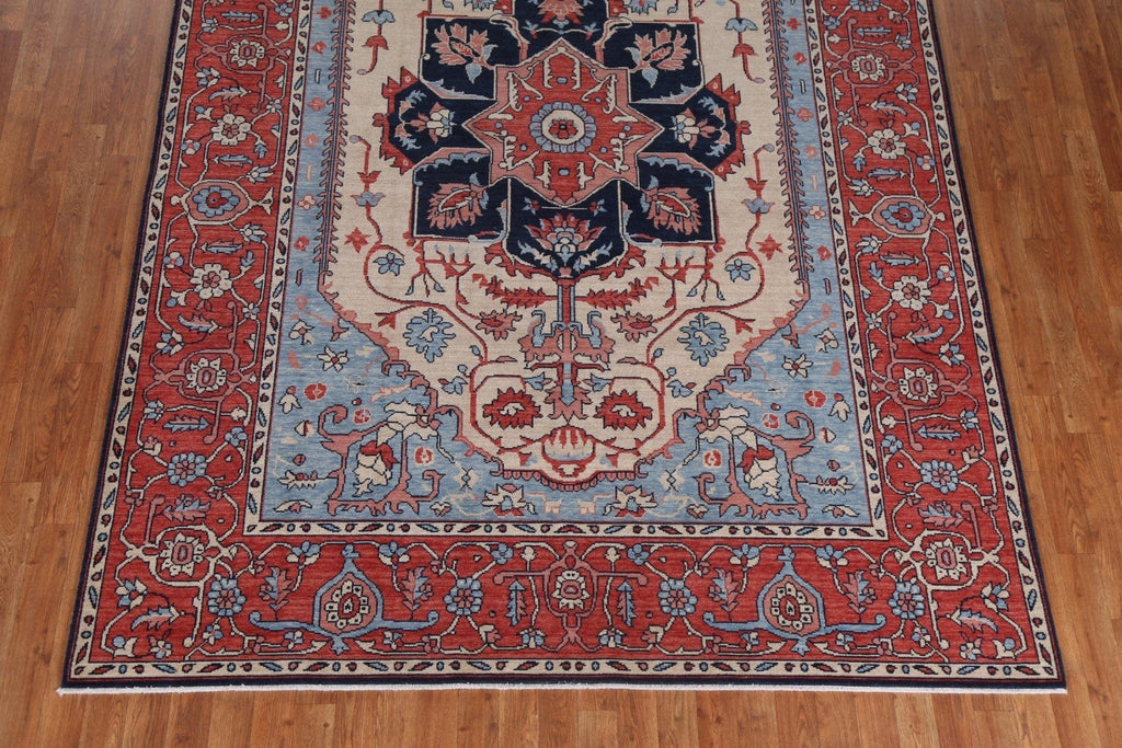 Geometric Heriz Serapi Oriental Area Rug 7x10