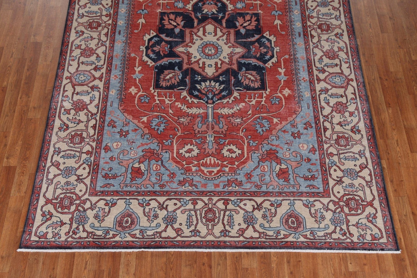 Geometric Heriz Serapi Oriental Area Rug 7x10