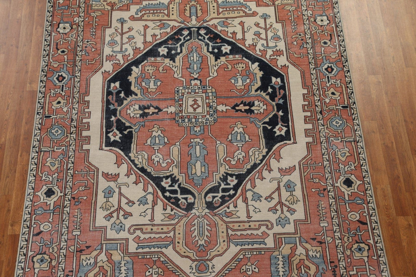 Geometric Heriz Serapi Oriental Area Rug 7x10