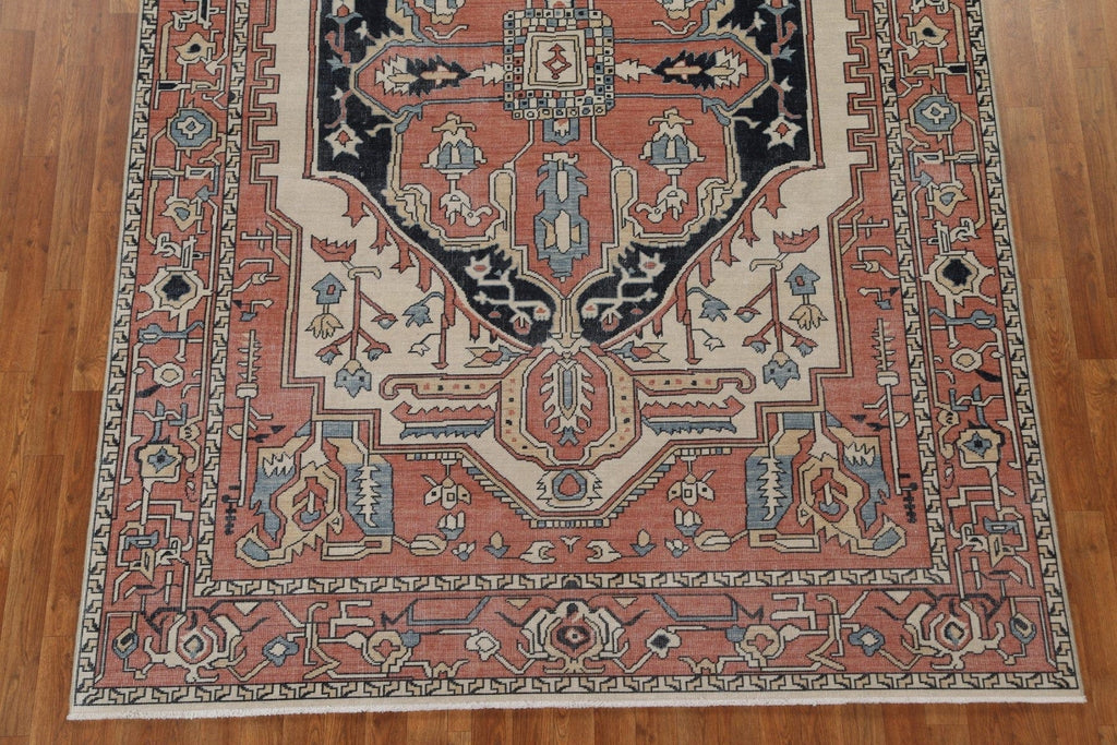 Geometric Heriz Serapi Oriental Area Rug 7x10