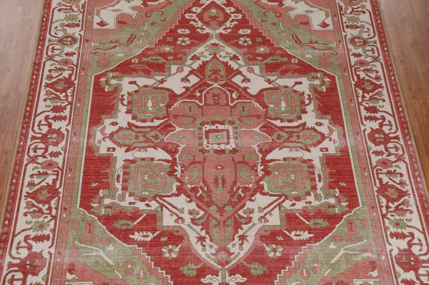 Geometric Heriz Serapi Oriental Area Rug 7x10