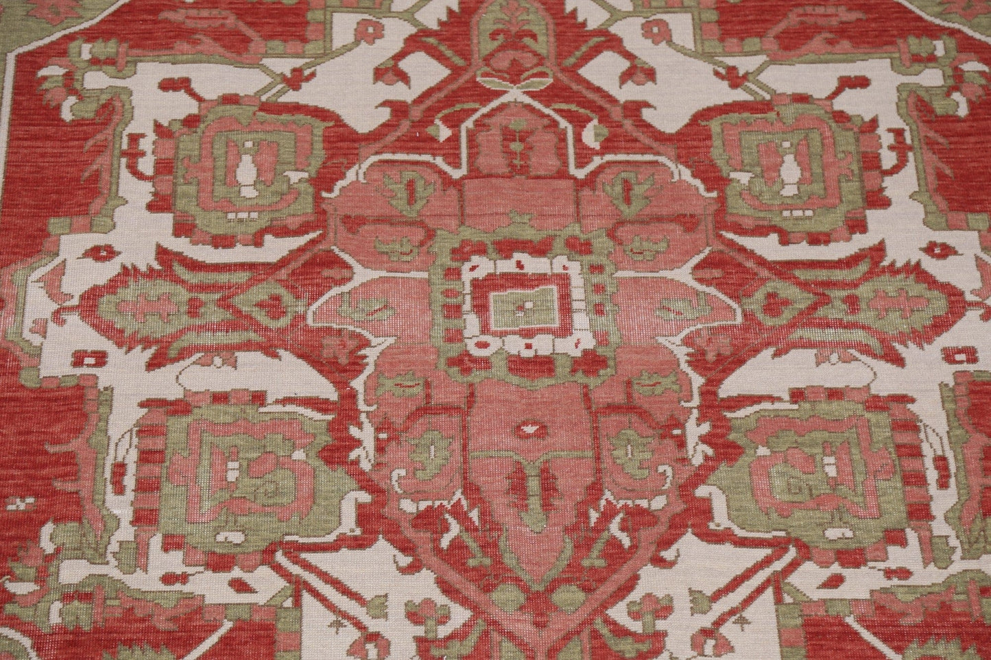 Geometric Heriz Serapi Oriental Area Rug 7x10