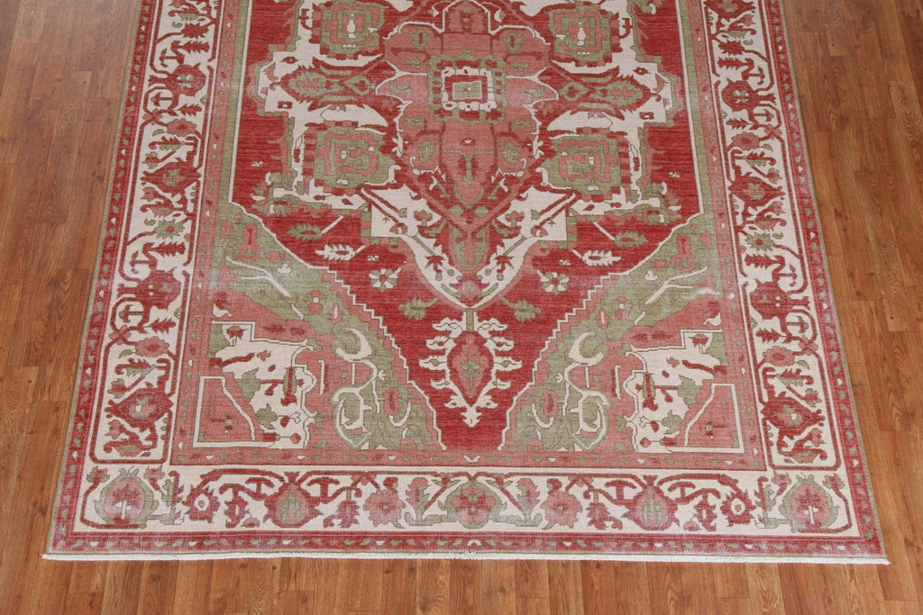 Geometric Heriz Serapi Oriental Area Rug 7x10